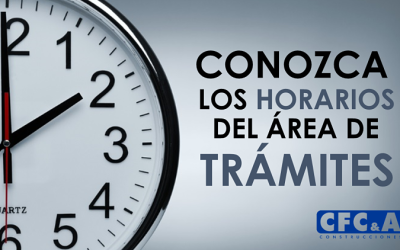 Conozca los horarios del área de trámites en Carbonero