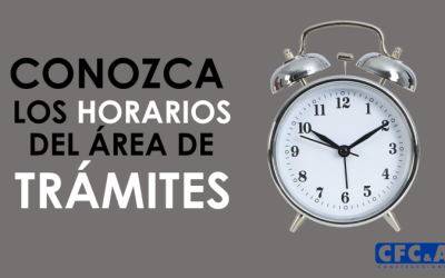 Conozca los horarios del área de trámites en Bambú