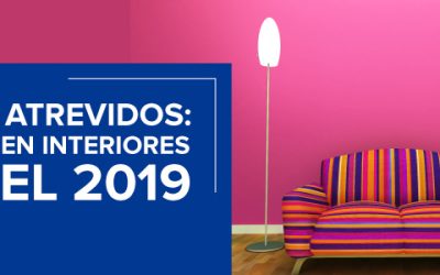 ¿Cuáles serán los colores de moda para interiores en 2019?