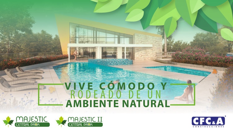 Estrena apartamento en Majestic II de Central Park Biociudadela.