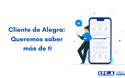 Cliente de Alegra: actualiza tus datos y cuéntanos tu percepción