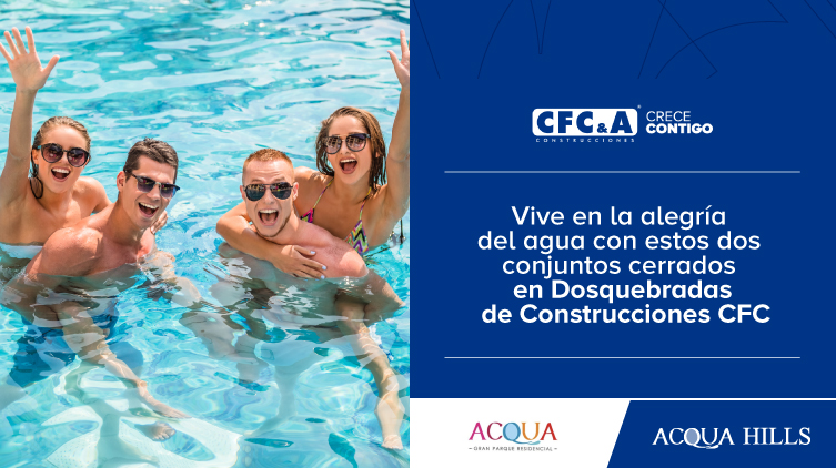 Conjuntos cerrados en Dosquebradas con toda la diversión del agua