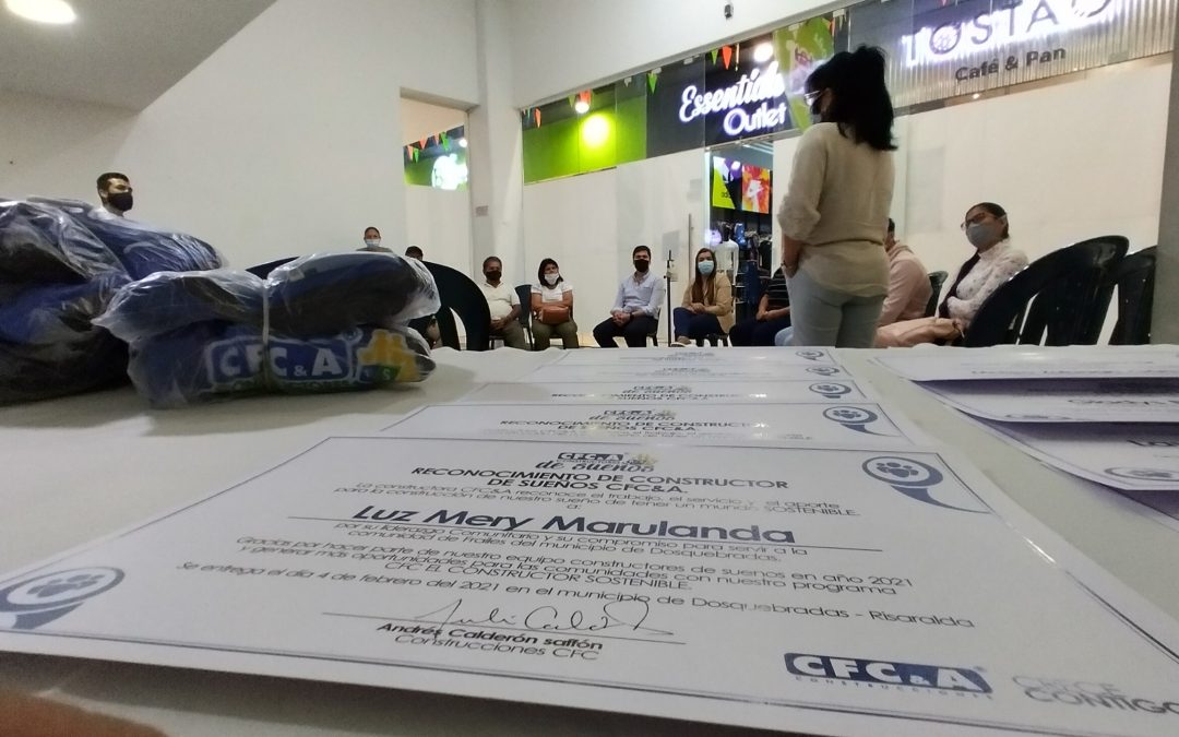 CFC reafirma su compromiso social con comunidades de Dosquebradas