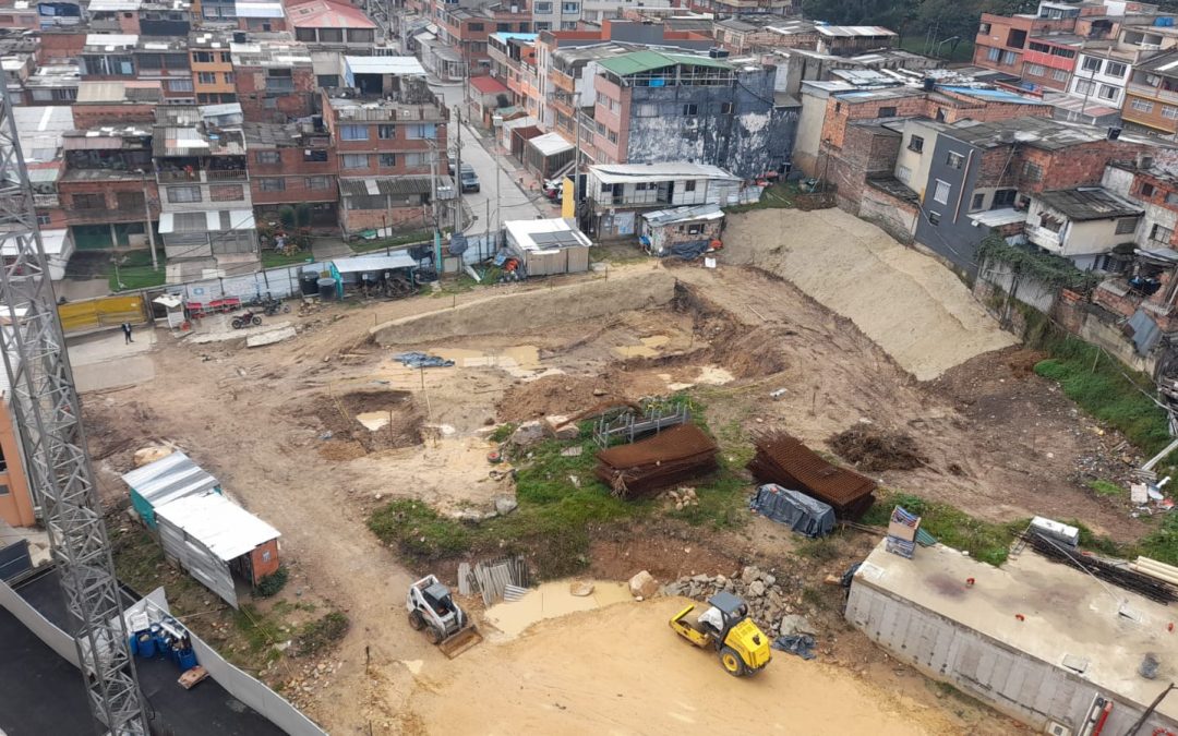 Estamos en cimentación de las torres 3, 4 y 5 de Monte Rizzo