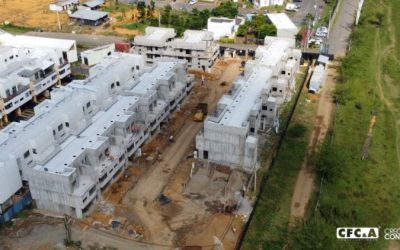 Terminamos estructura y vamos culminando resanes en Bambú etapa 4B￼